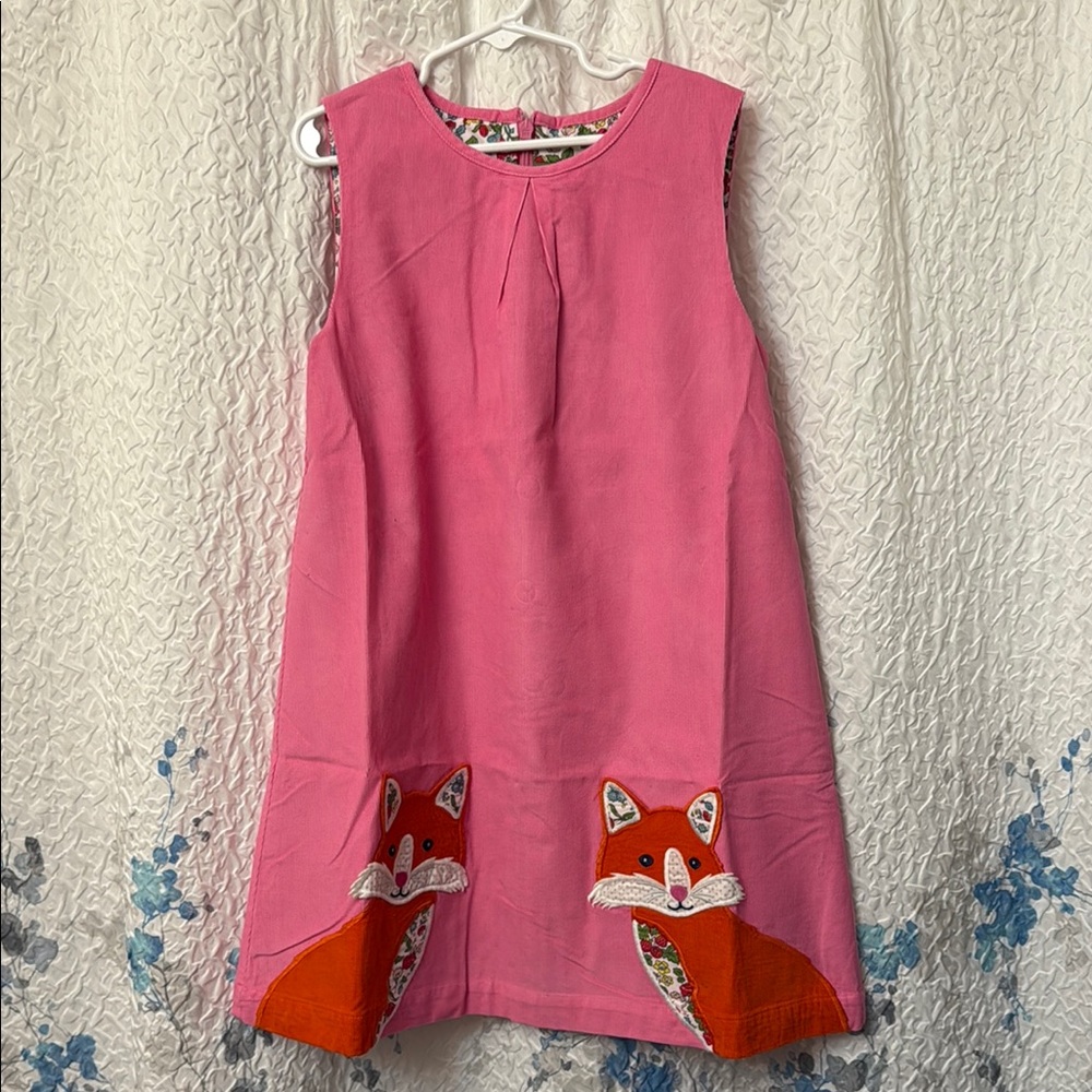 Mini Boden Pink fox jumper 8-9y
